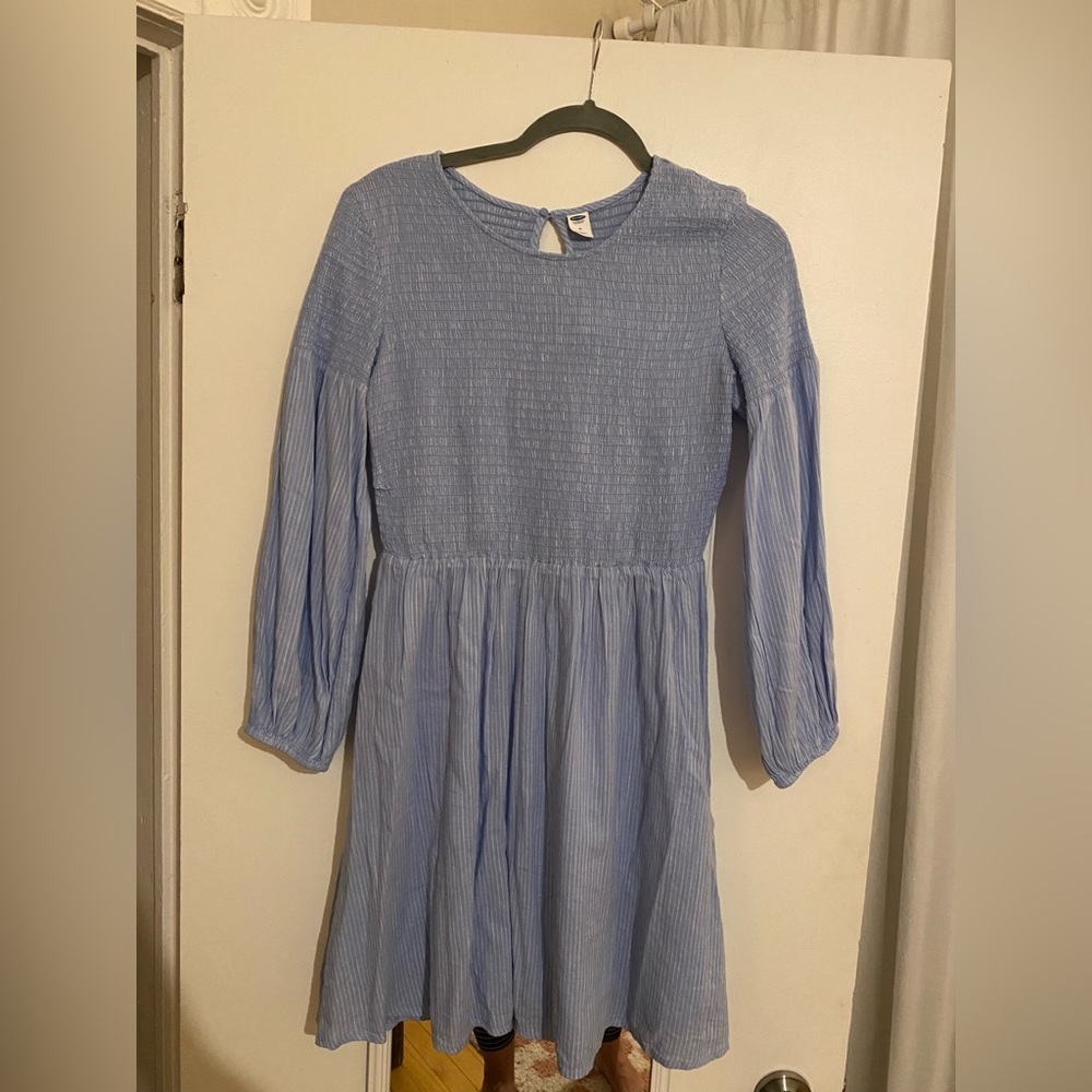 Blue & white Old Navy dress size M